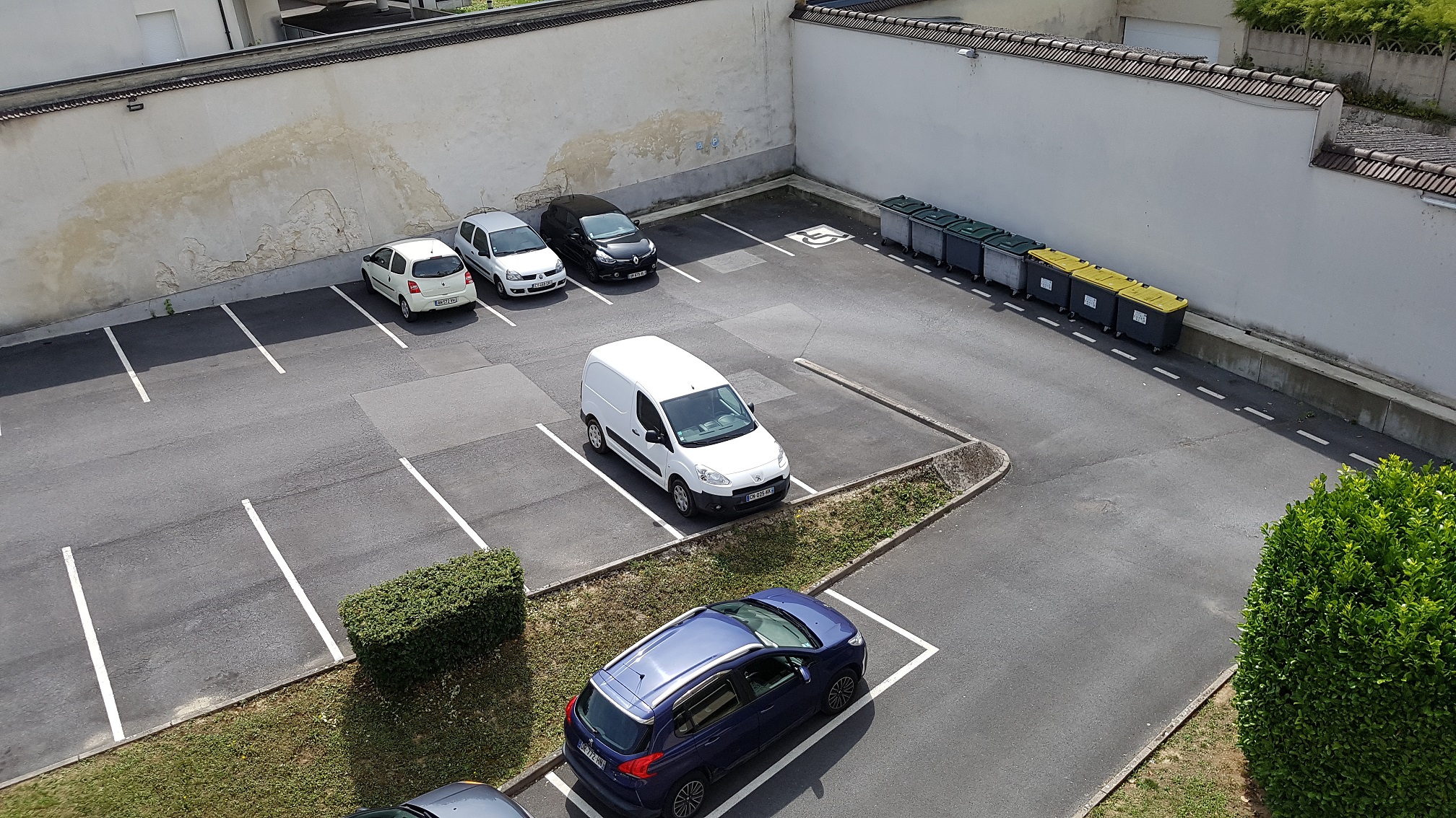 Parking de la résidence