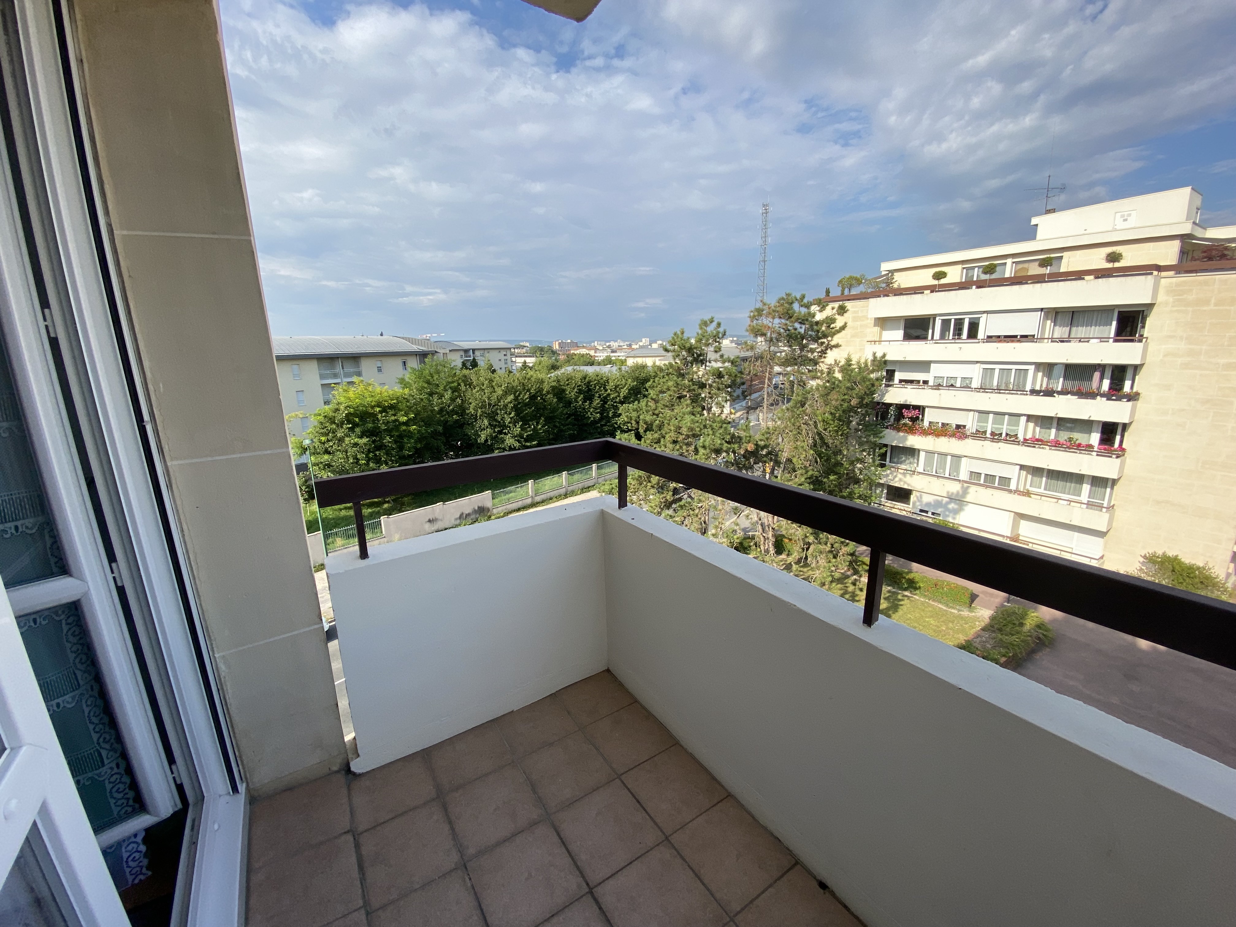 Vue du balcon de la chambre