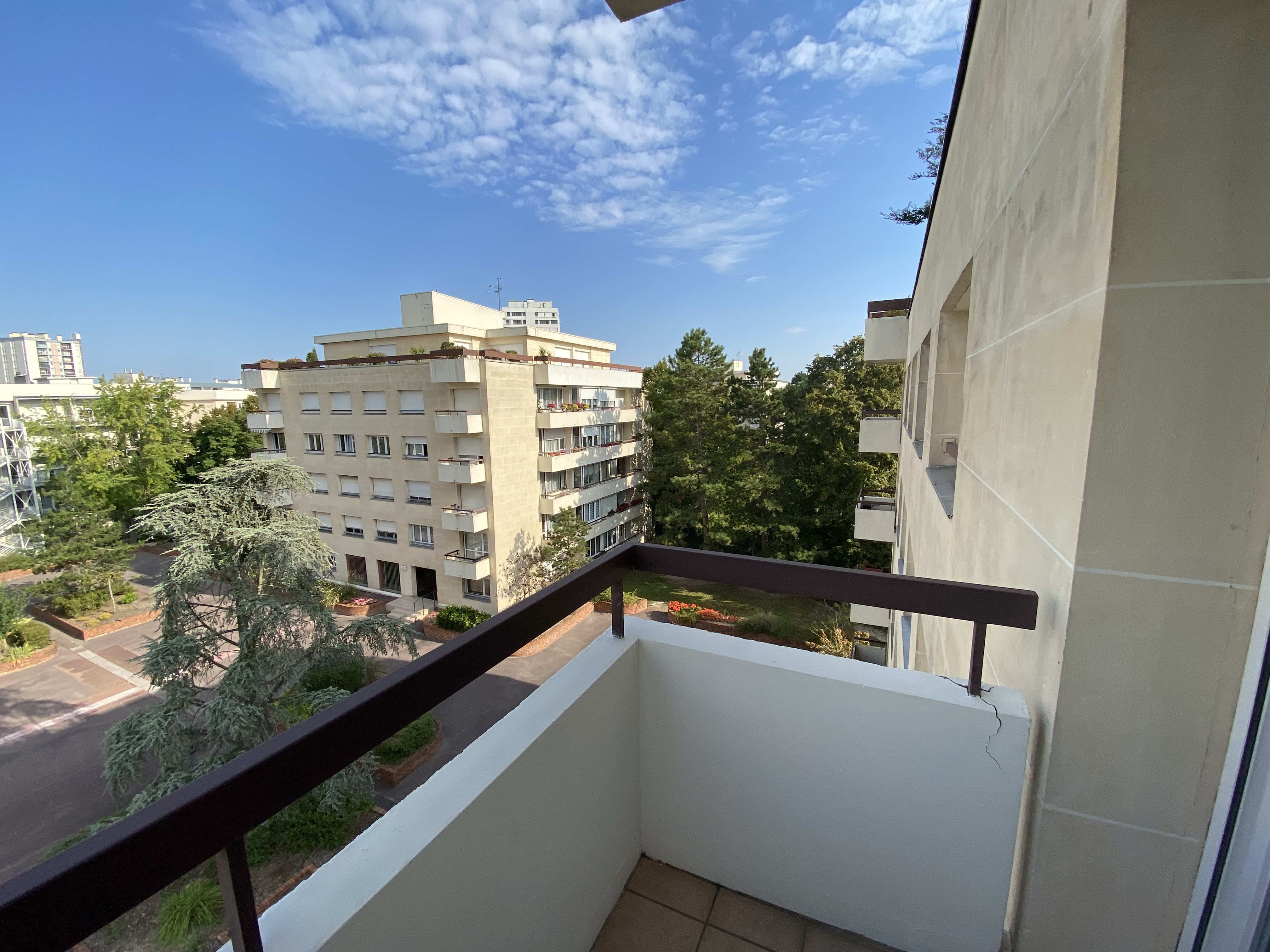 Vue du balcon de la chambre